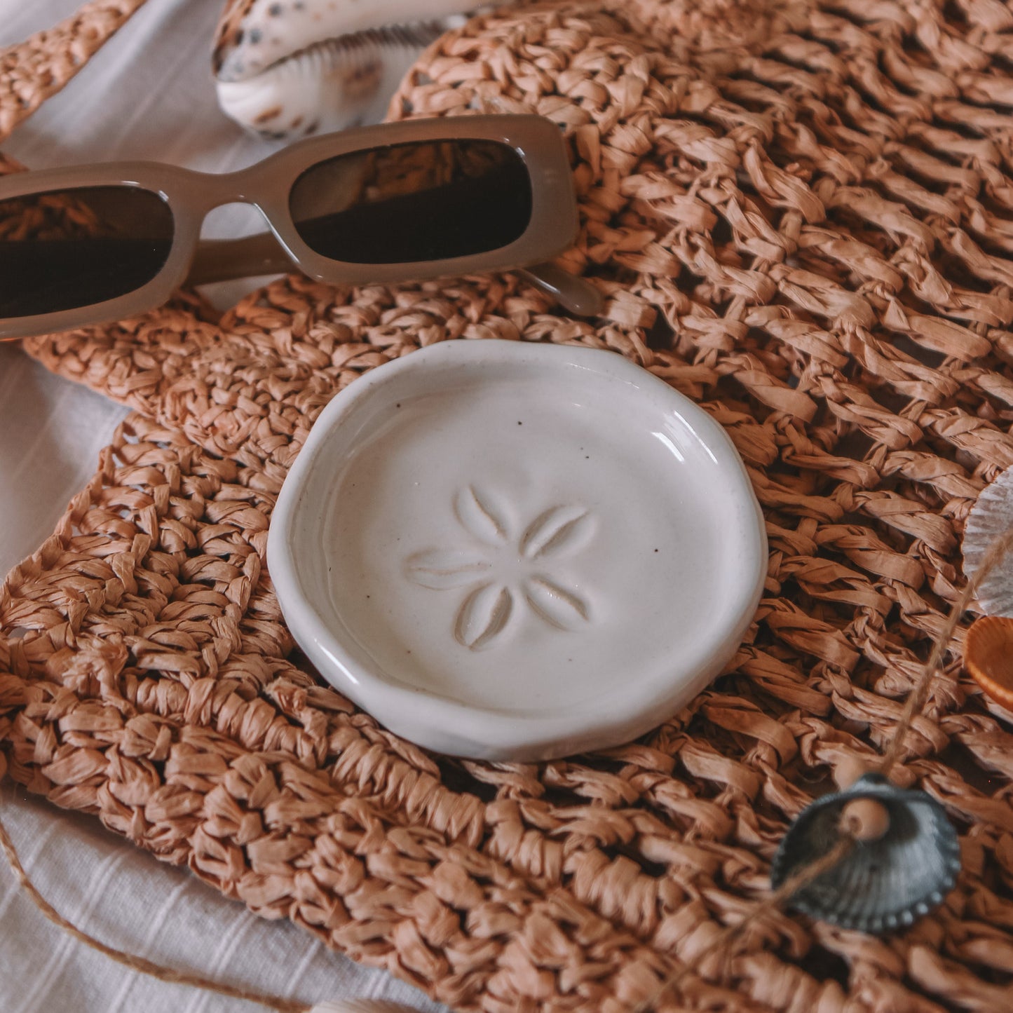 Cowrie Flower Small Dish