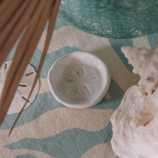 Cowrie Flower Ring Dish