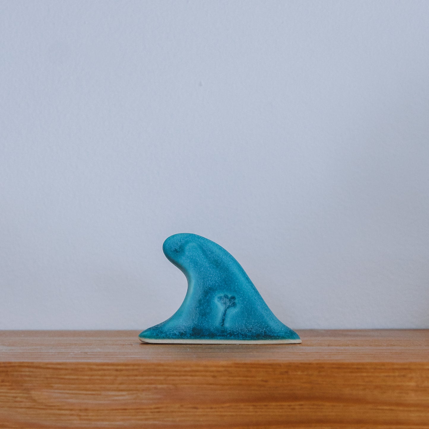 Mini Matte Turquoise Wave