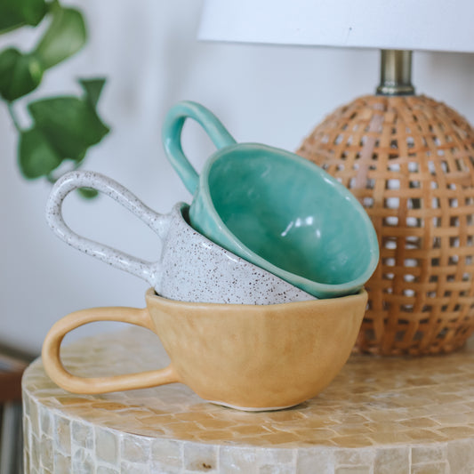 Cowrie Flower Mug | 12oz Island Sun