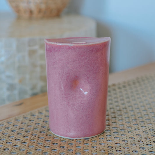Cowrie Flower Takeaway Cup | 12oz Berry