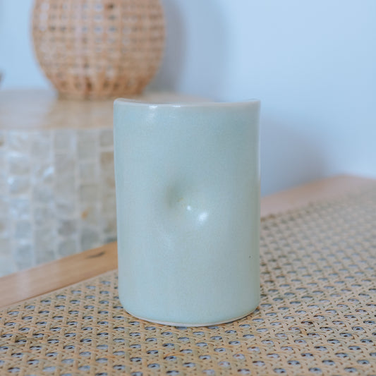 Cowrie Flower Takeaway Cup | 16oz Sea Foam