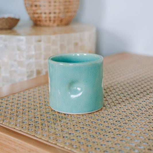 Hibiscus Cup | 10oz Wave Blue