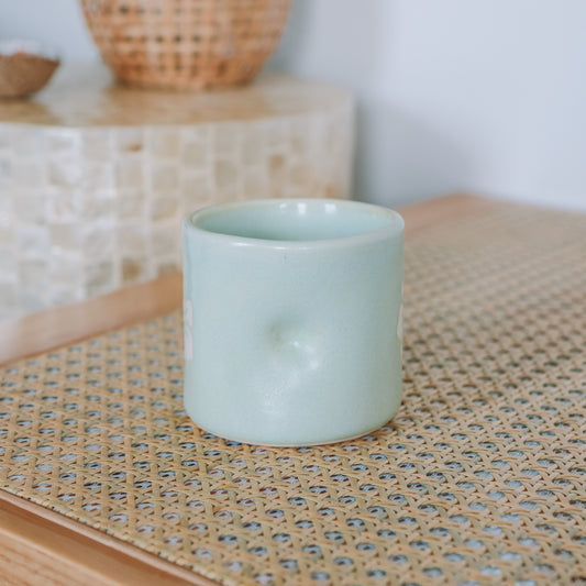 Hibiscus Cup | 10oz Sea Foam