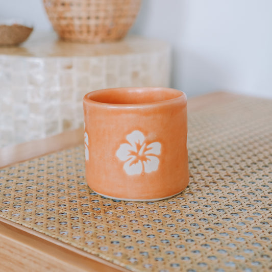 Hibiscus Cup | 10oz Tangerine