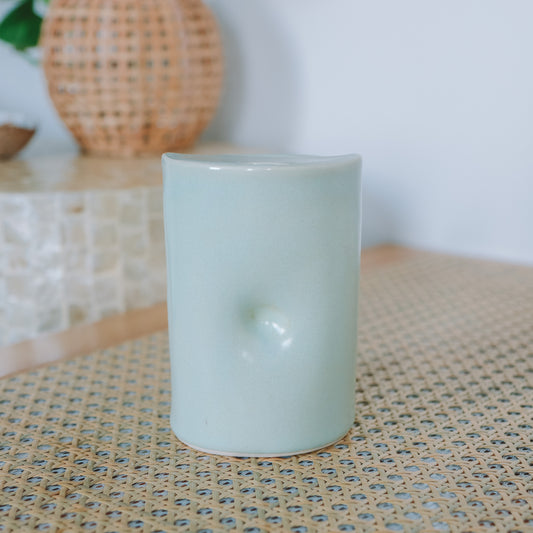 Hibiscus Takeaway Cup | 16oz Sea Foam