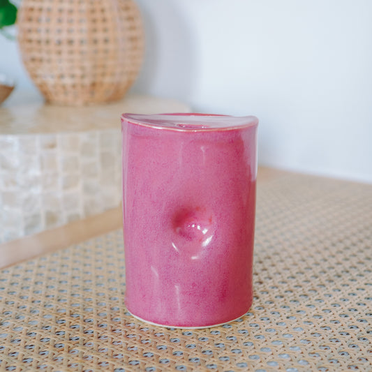 Hibiscus Takeaway Cup | 16oz Pomegranate