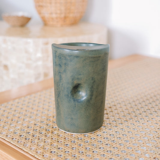 Hibiscus Takeaway Cup | 12oz Bark Brown