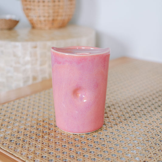 Palm Takeaway Cup | 12oz Berry
