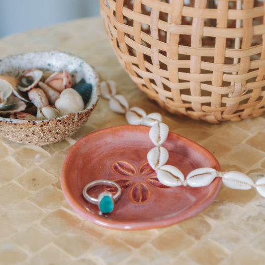 Cowrie Flower Small Dish | Passionfruit - *Discounted*