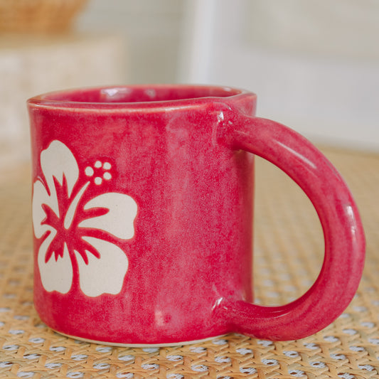 Hibiscus Mug | 14oz Pomegranate