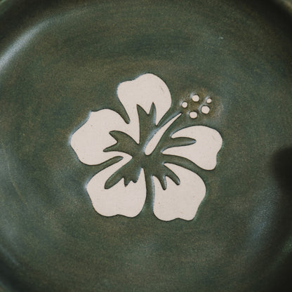 Hibiscus Dish | Bark Brown