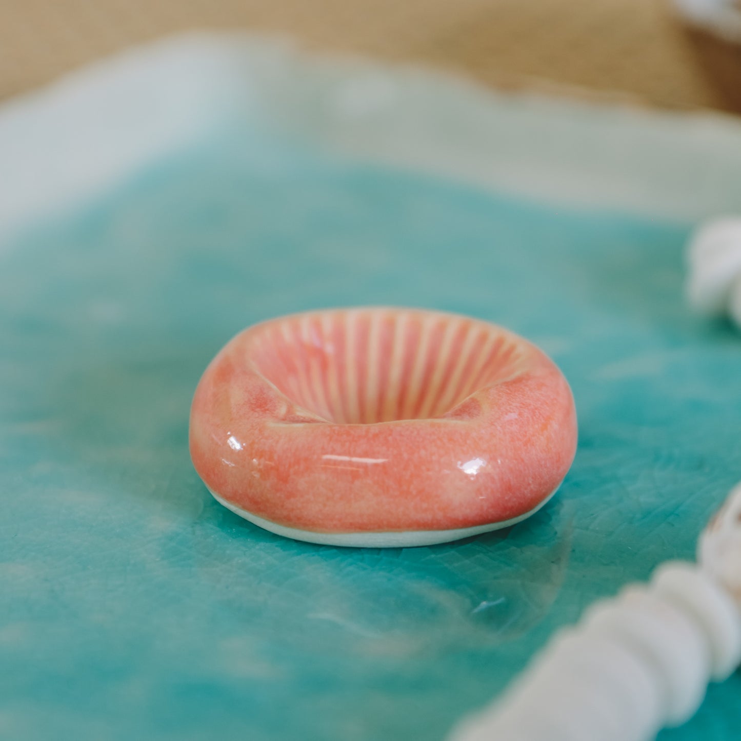 Shell Ring Dish | Sunset