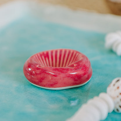 Shell Ring Dish | Pomegranate
