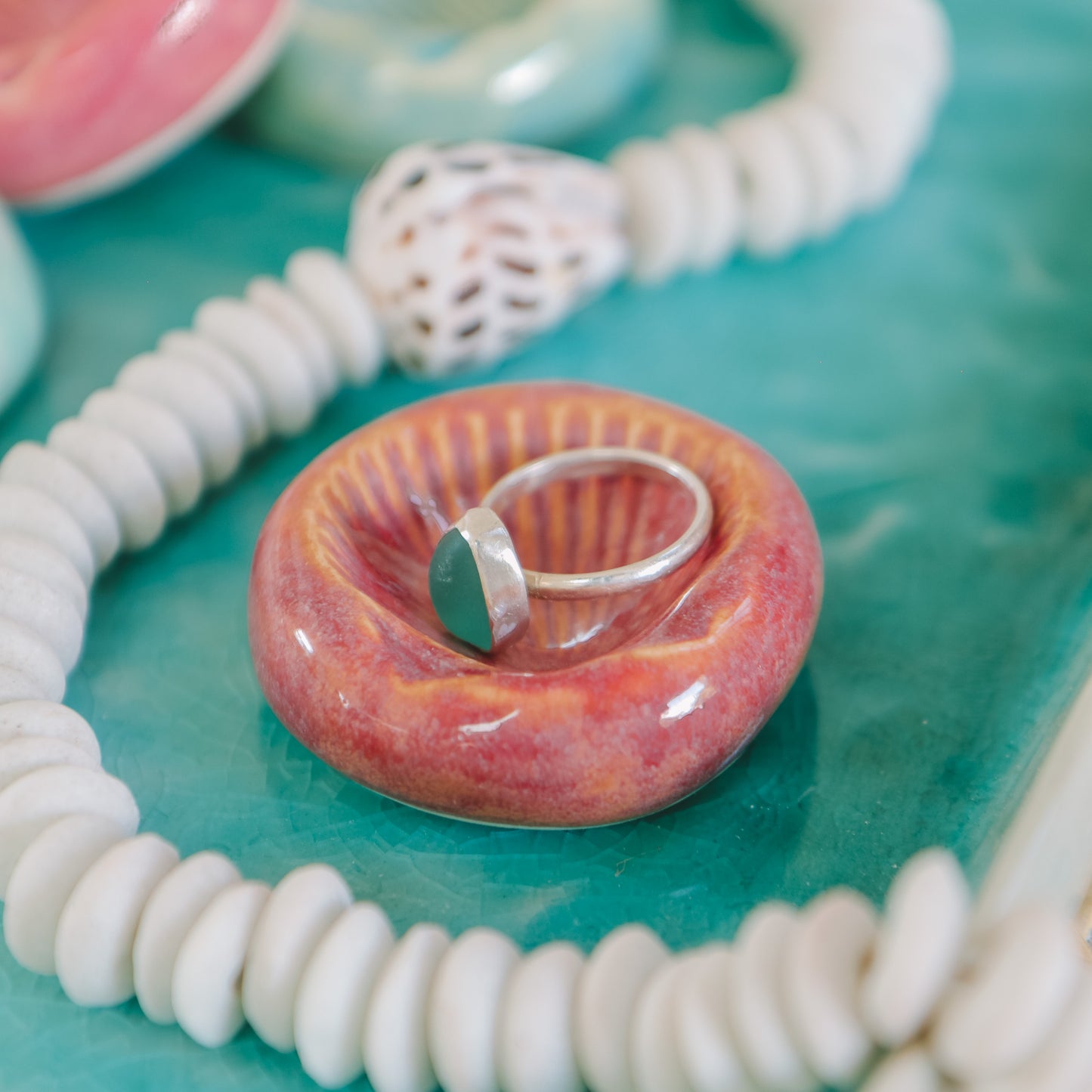 Shell Ring Dish | Passionfruit
