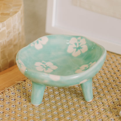 Standing Hibiscus Dish | Water