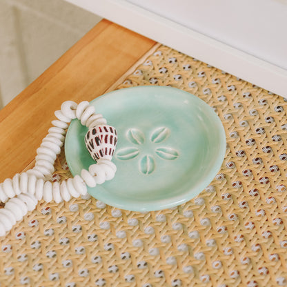 Cowrie Flower Small Dish | Water