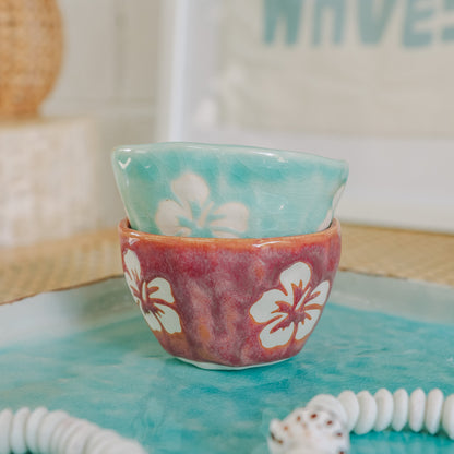 Hibiscus Espresso Cup Set