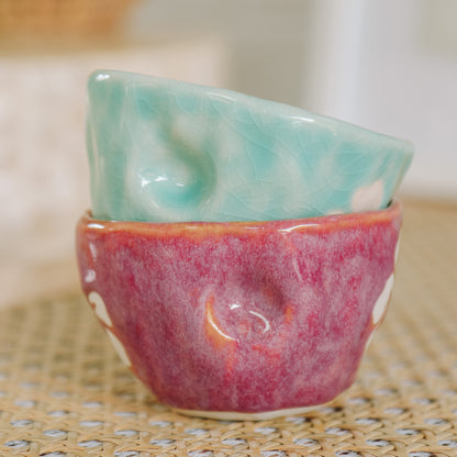 Hibiscus Espresso Cup Set