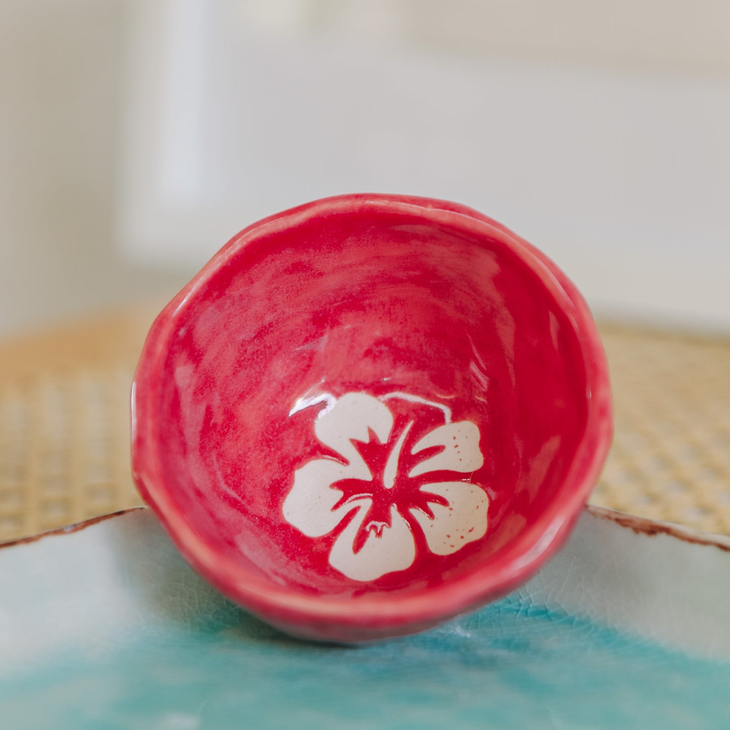 Hibiscus Mini Bowl | Pomegranate