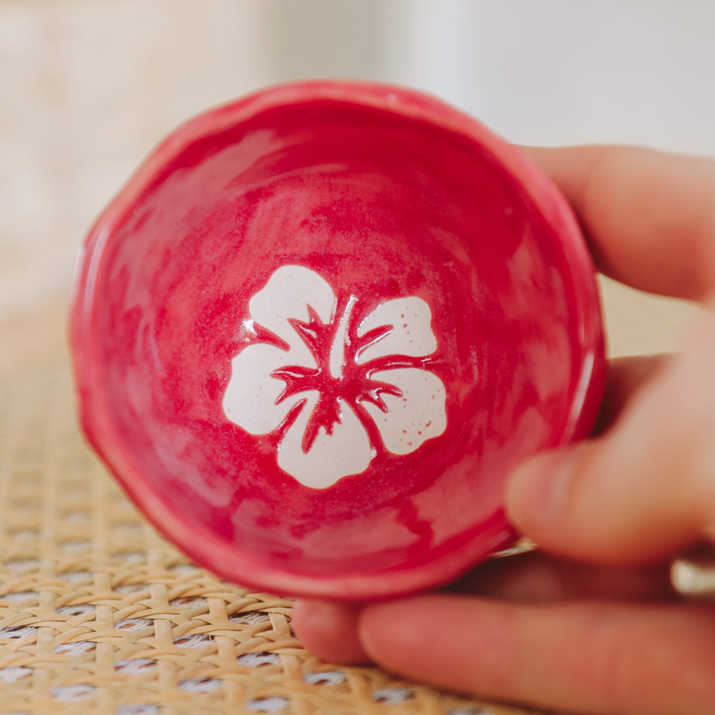 Hibiscus Mini Bowl | Pomegranate