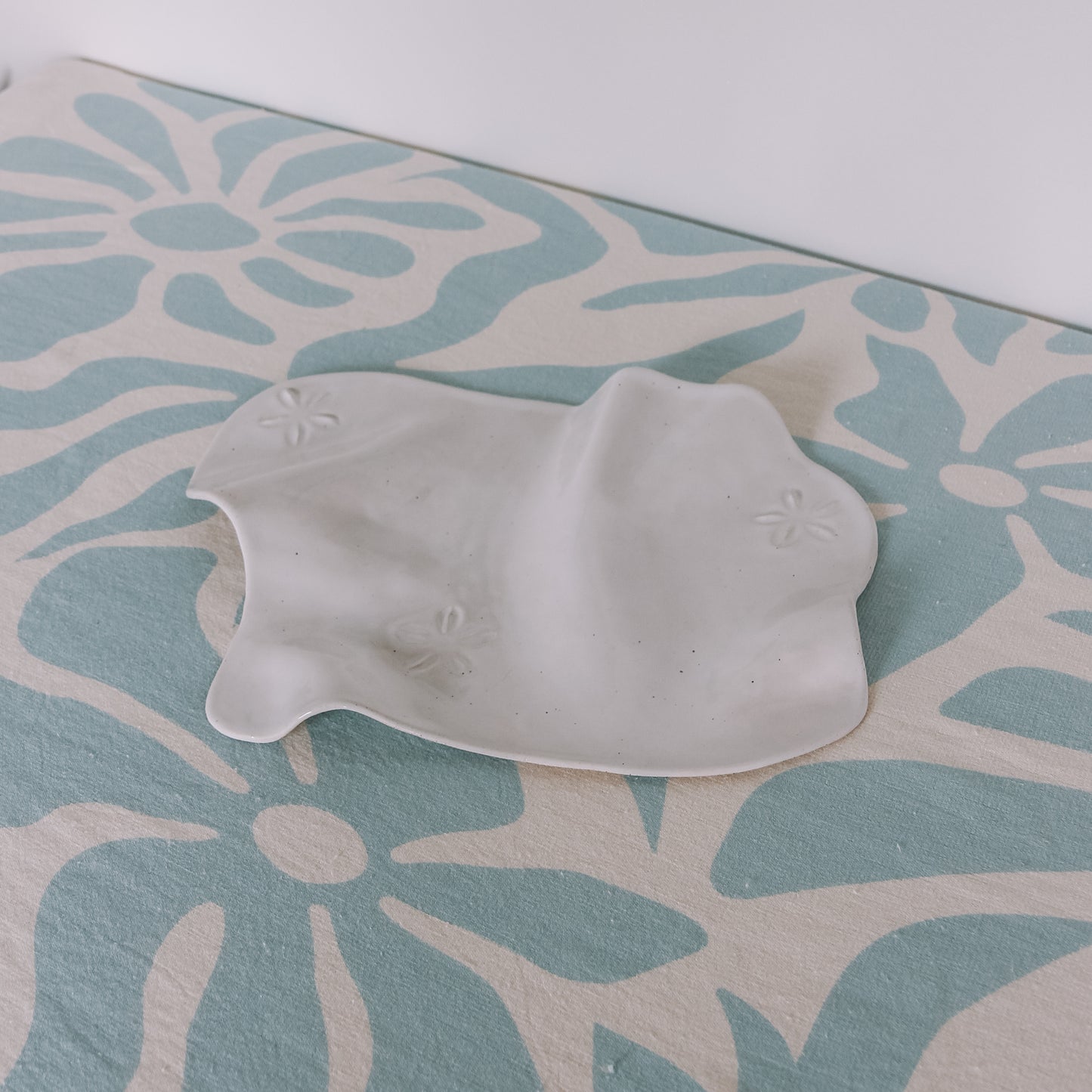 Cowrie Flower Serving Platter
