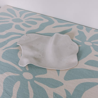 Cowrie Flower Serving Platter