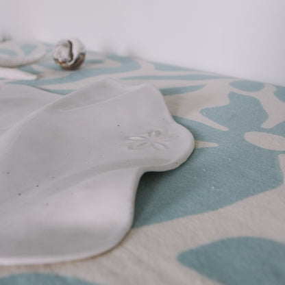 Cowrie Flower Serving Platter