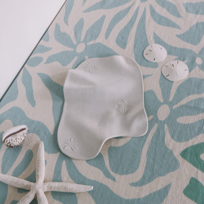 Cowrie Flower Serving Platter