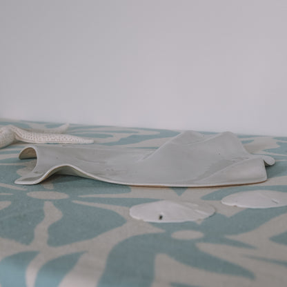 Cowrie Flower Serving Platter