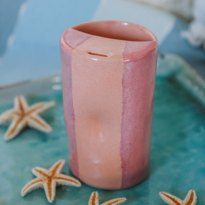 Striped Takeaway Cup - "Made to Order"