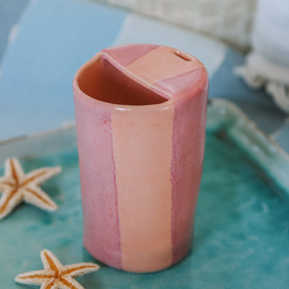 Striped Takeaway Cup - "Made to Order"