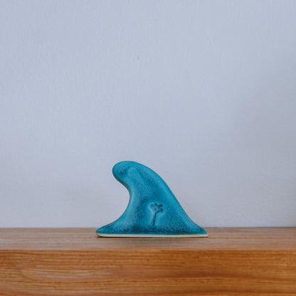 Mini Matte Turquoise Wave