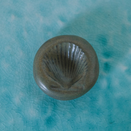 Shell Ring Dish | Bark Brown