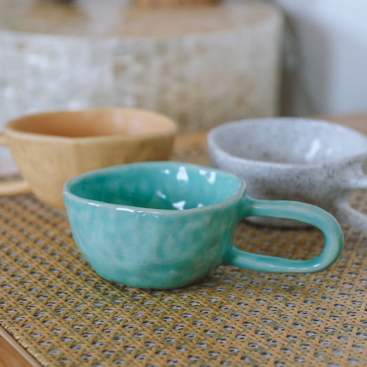 Cowrie Flower Mug | 10oz Water