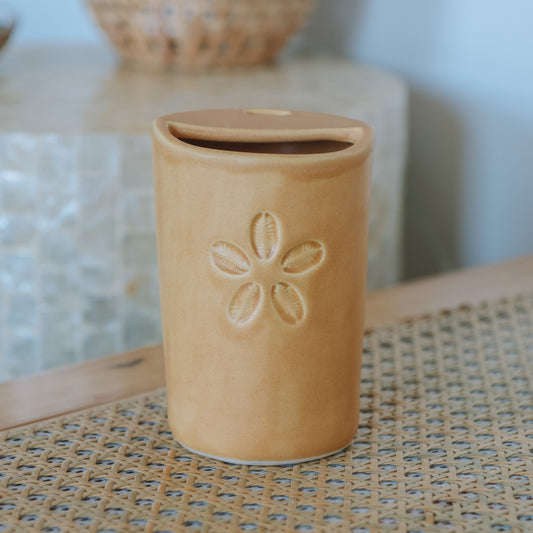 Cowrie Flower Takeaway Cup | 12oz Island Sun