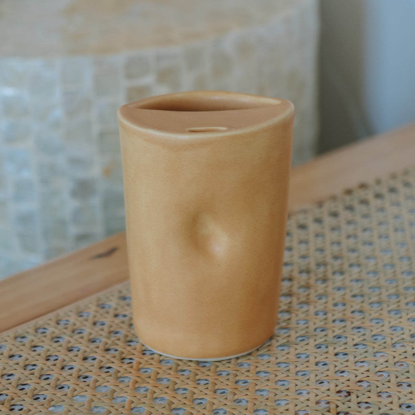 Cowrie Flower Takeaway Cup | 12oz Island Sun