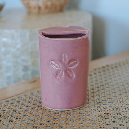 Cowrie Flower Takeaway Cup | 12oz Berry - *Discounted*