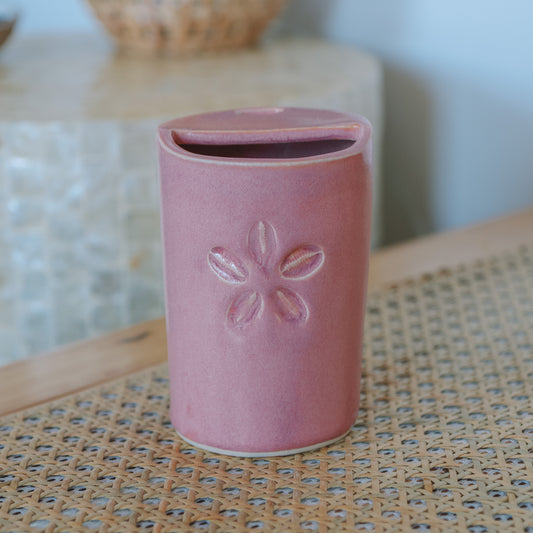 Cowrie Flower Takeaway Cup | 12oz Berry - *Discounted*
