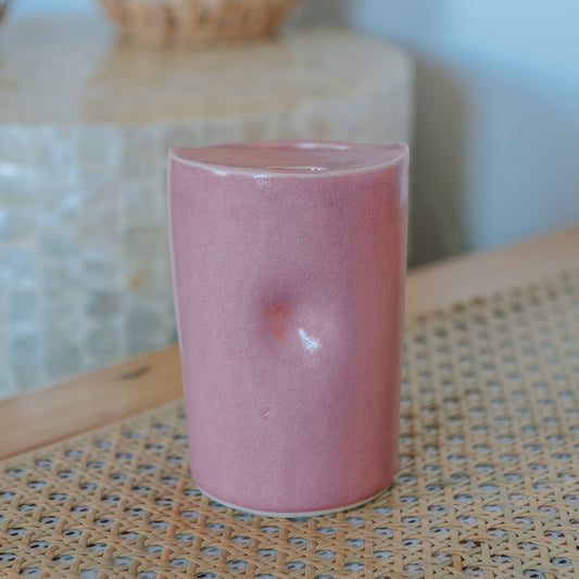 Cowrie Flower Takeaway Cup | 12oz Berry - *Discounted*