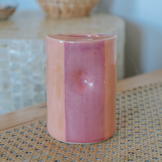 Striped Takeaway Cup | 16oz Berry + Sunset