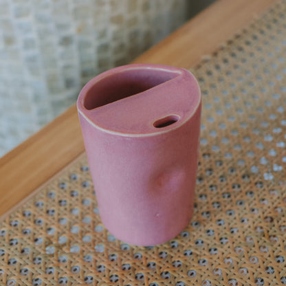 Cowrie Flower Takeaway Cup | 12oz Berry - *Discounted*