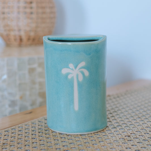 Palm Takeaway Cup | 16oz Wave Blue