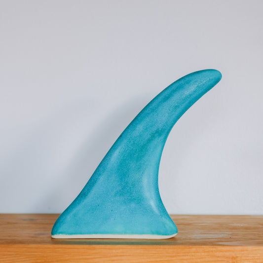 Single Fin | Matte Turquoise
