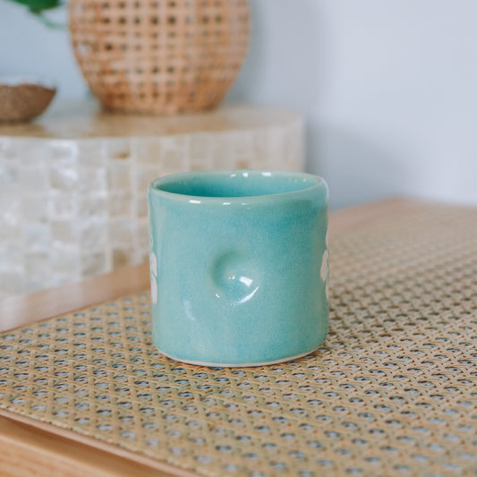 Hibiscus Cup | 10oz Wave Blue