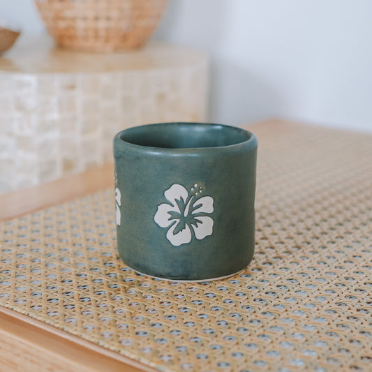 Hibiscus Cup | 10oz Bark Brown