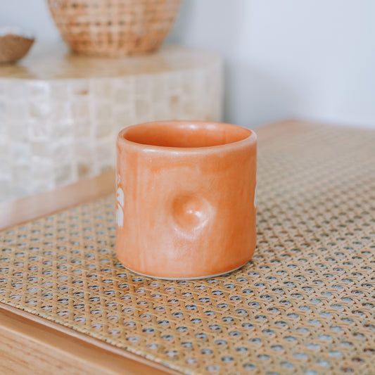 Hibiscus Cup | 10oz Tangerine