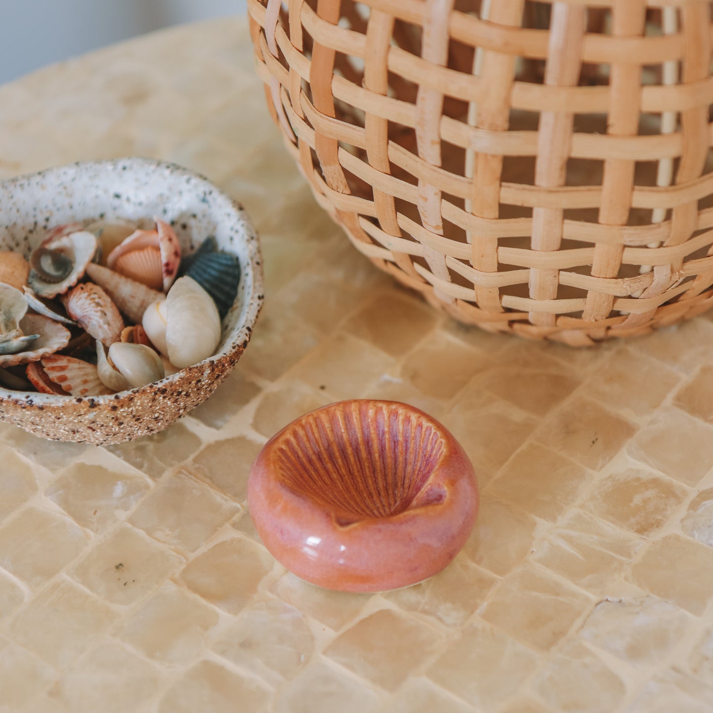 Shell Ring Dish | Passionfruit
