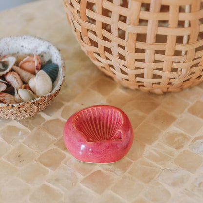 Shell Ring Dish | Pomegranate - *Discounted*