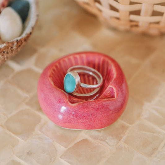 Shell Ring Dish | Pomegranate - *Discounted*